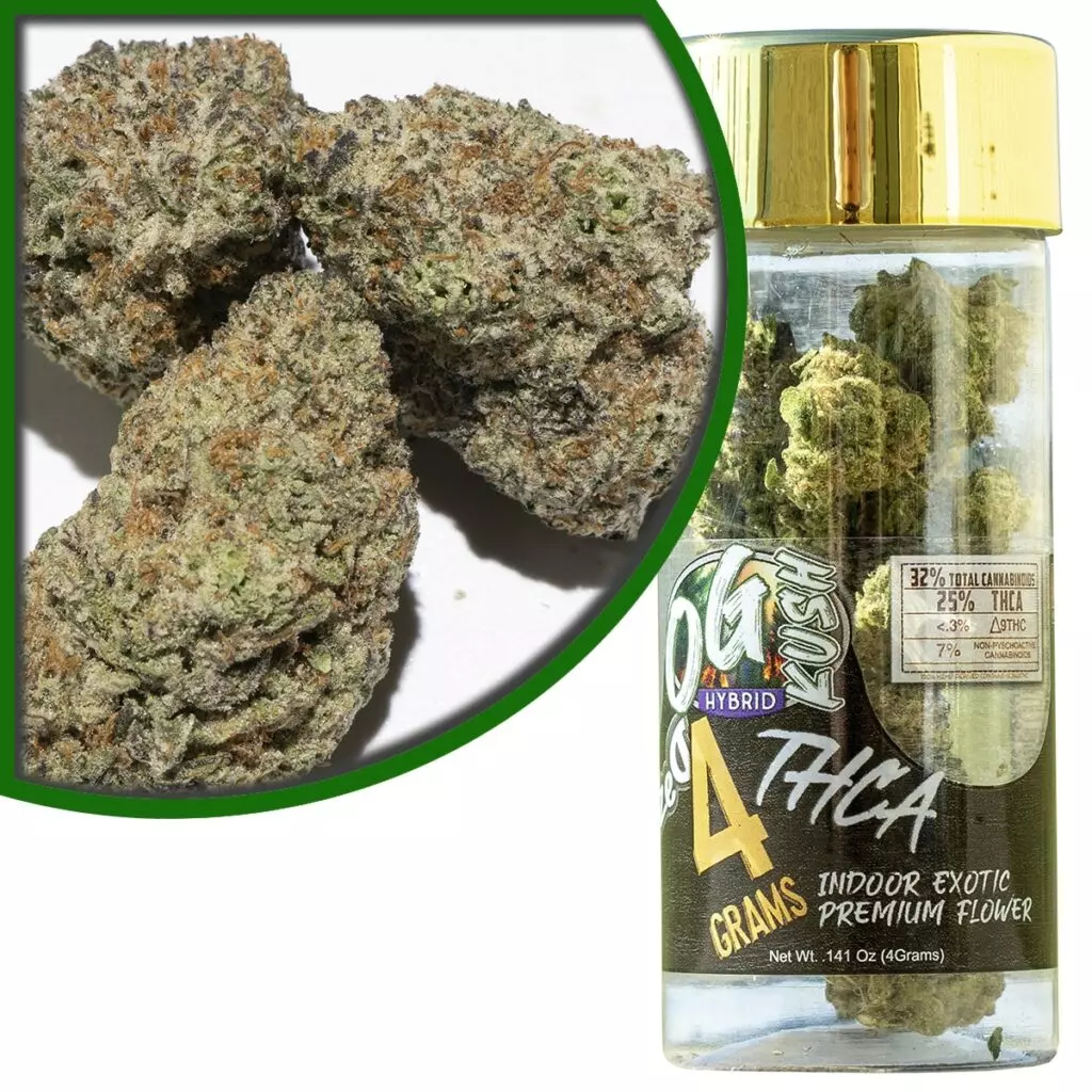 Dazed8 THCa Premium Indoor Flower 4g - OG Kush