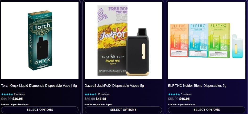 High quality 5 gm disposable vape products