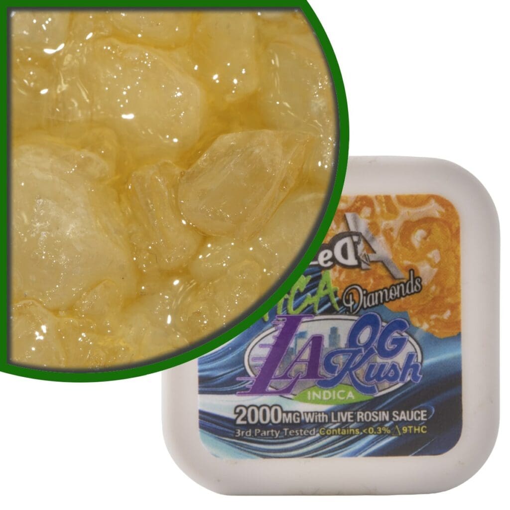 Dazed THCa Diamond Dabs 2g | 3 Strains | D8 Super Store