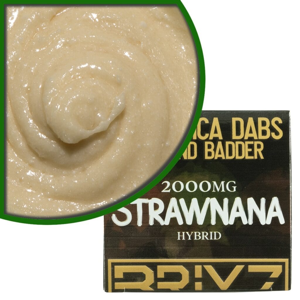 BRIXZ THCa Diamond Badder Dabs 2g Strawnana