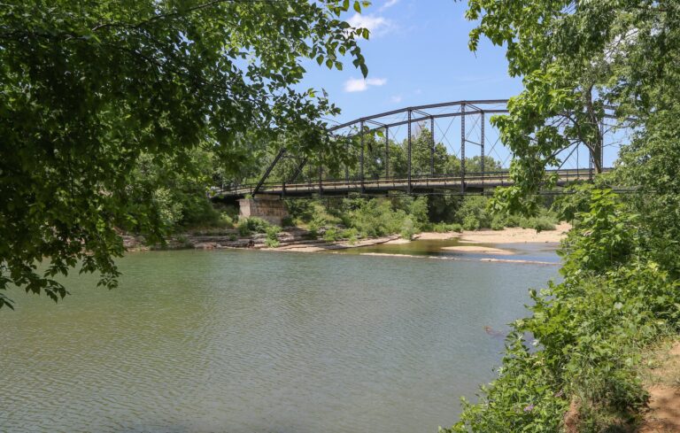 Bridge Over Peaceful Waters in arkansas