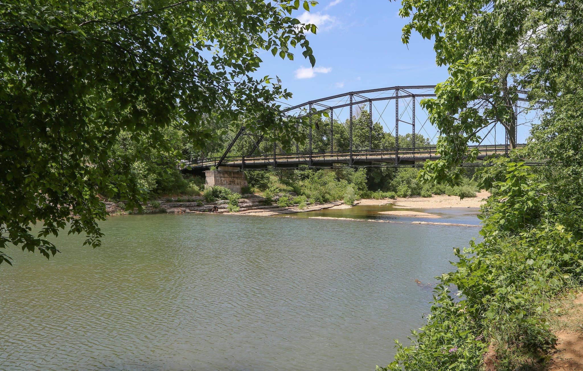 Bridge Over Peaceful Waters in arkansas