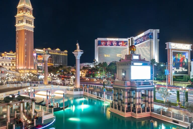 las vegas strip in nevada