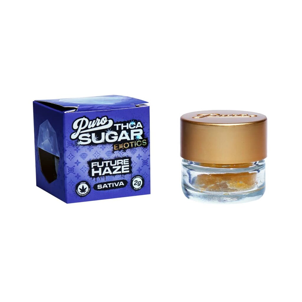 Puro Exotics Sugar THCa Dabs 2g Future Haze