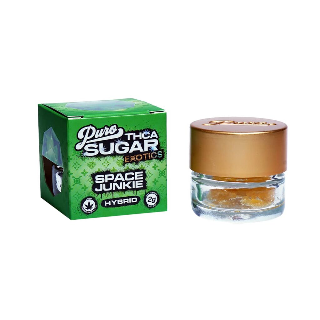 puro exotics sugar thca sauce 2g space junkie