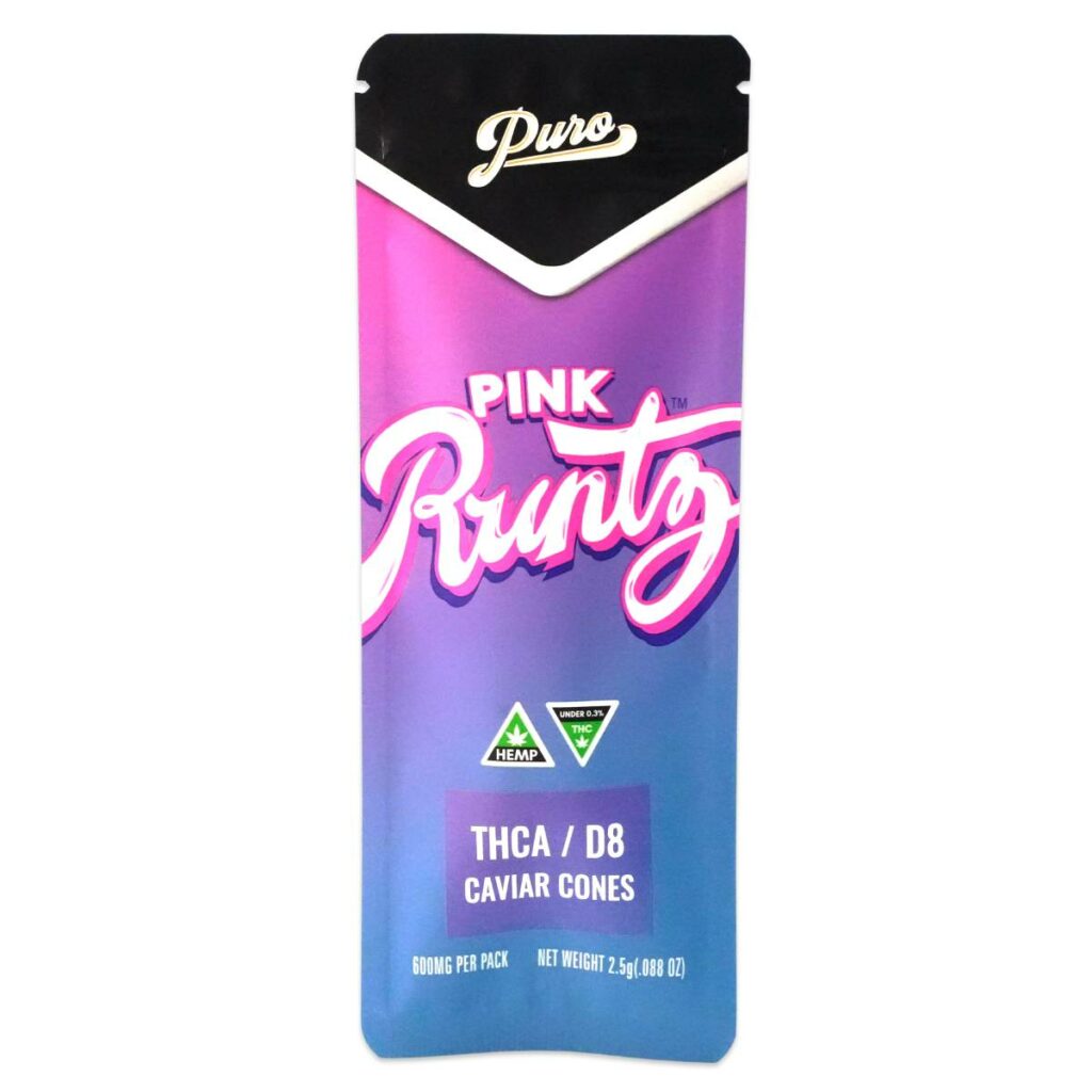 Puro Runtz THCa Caviar Cones 2pcs 2.5g Pink Runtz