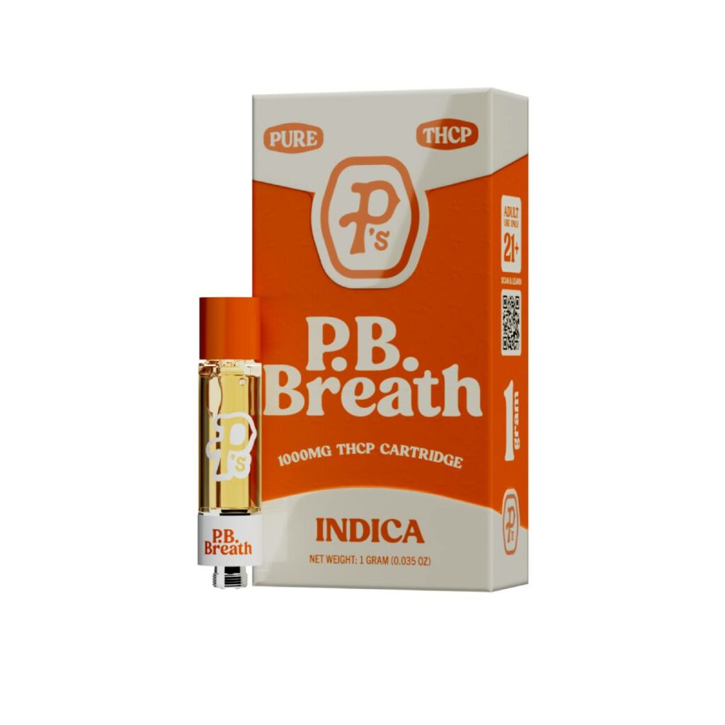 pushin ps pure thcp cartridges 1g p b breath