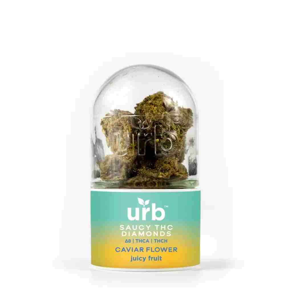 saucy thc diamonds caviar flower juicy fruit