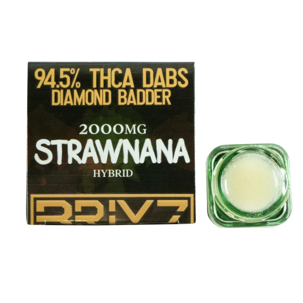BRIXZ NYC THC A Diamond Badder Dabs Strawnana 2g