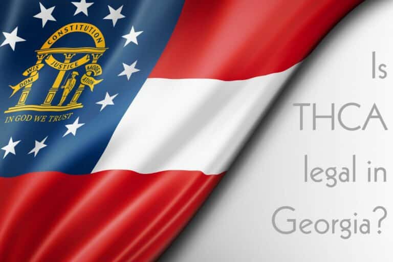 Is THCa legal in Georgia Banner