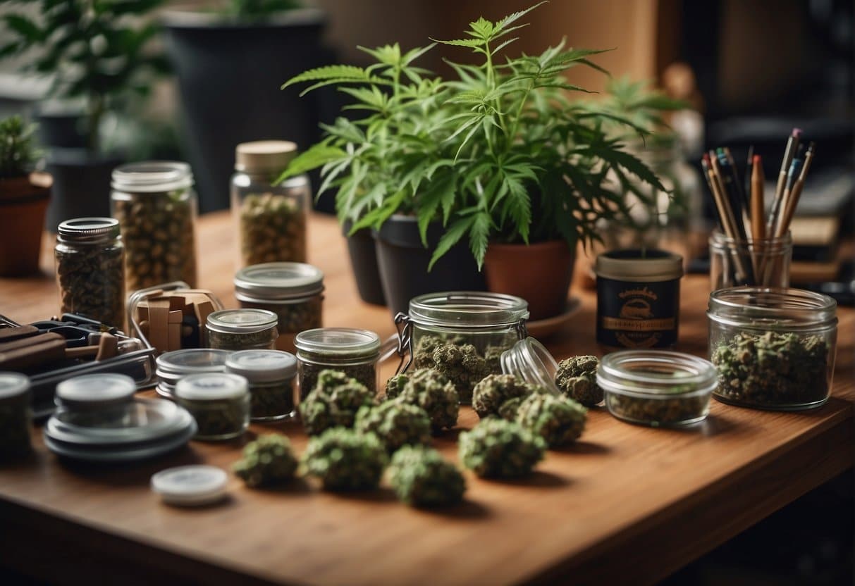 Marijuana buds for creativity and focus