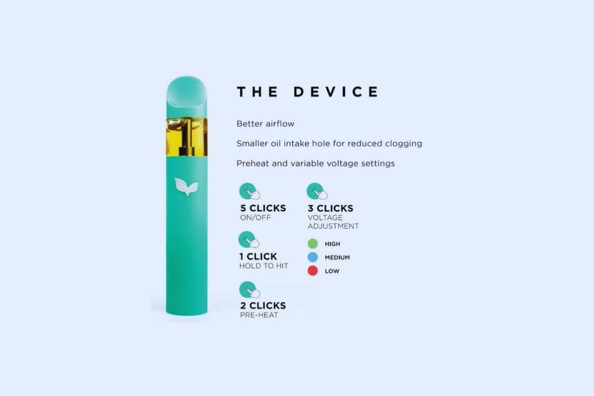 URB vape device instructions