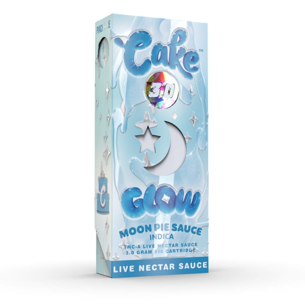 cake glow thca cartridges 3g moon pie sauce