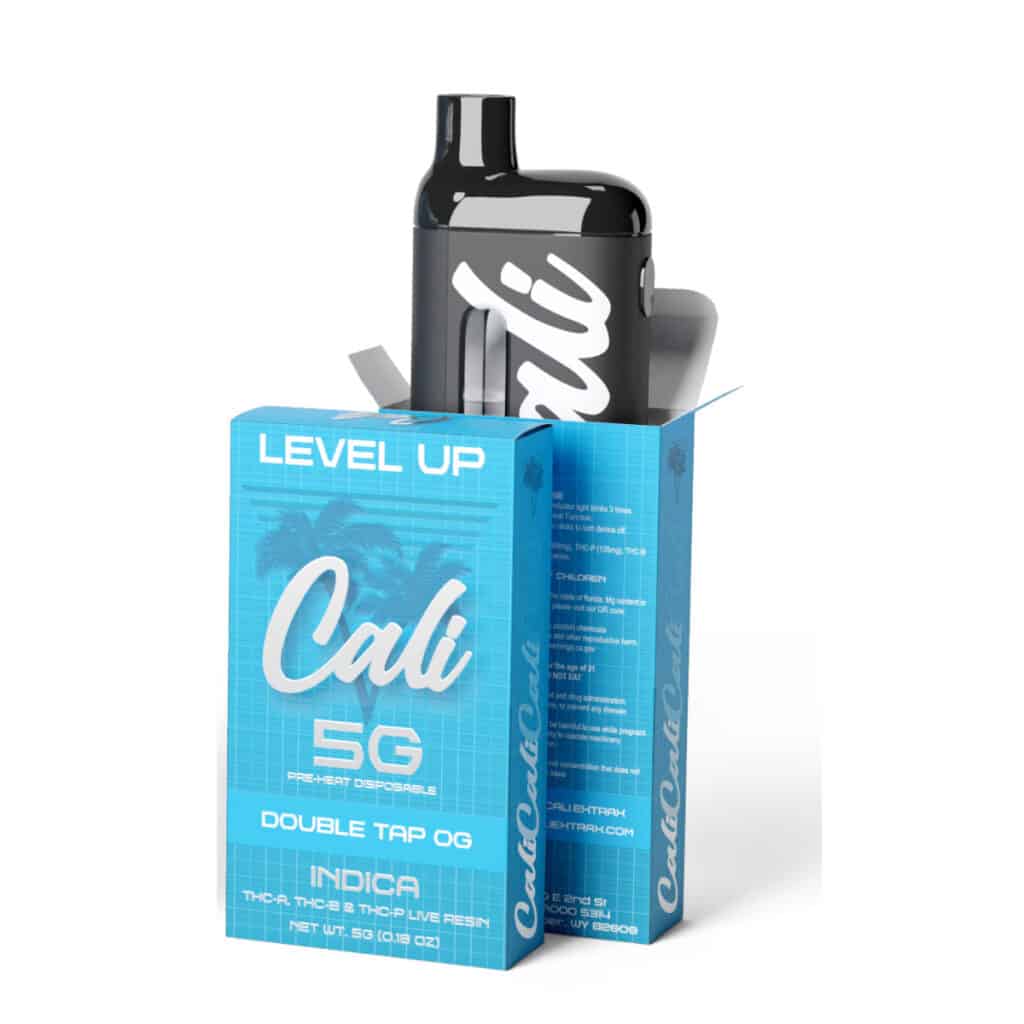 cali extra levle up disposables 5g double tap og