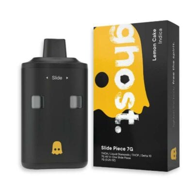 ghost slide piece disposables 7g lemon cake