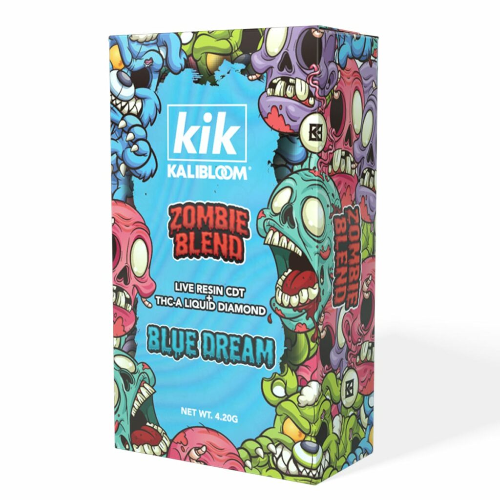 Kalibloom Kik Zombie Blend Disposables 4.2g Ghost Train Haze
