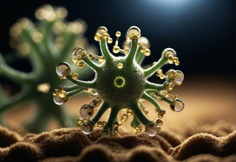 A potent THCM cannabinoid is growing in the sand, exhibiting various effects.