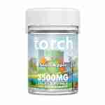 torch haymaker blend gummies 3500mg sour apple