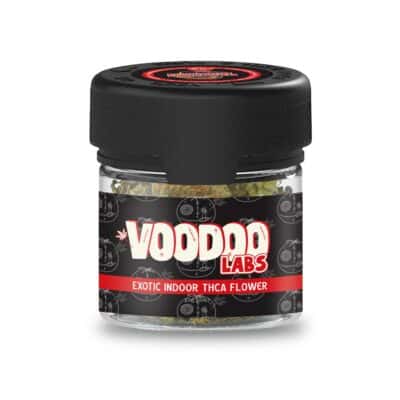 voodoo labs thca flower jars 3.5g