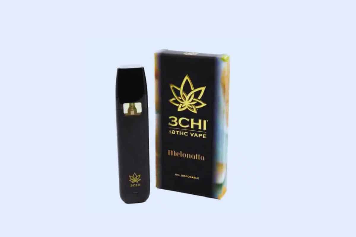 3chi disposable vape close up view