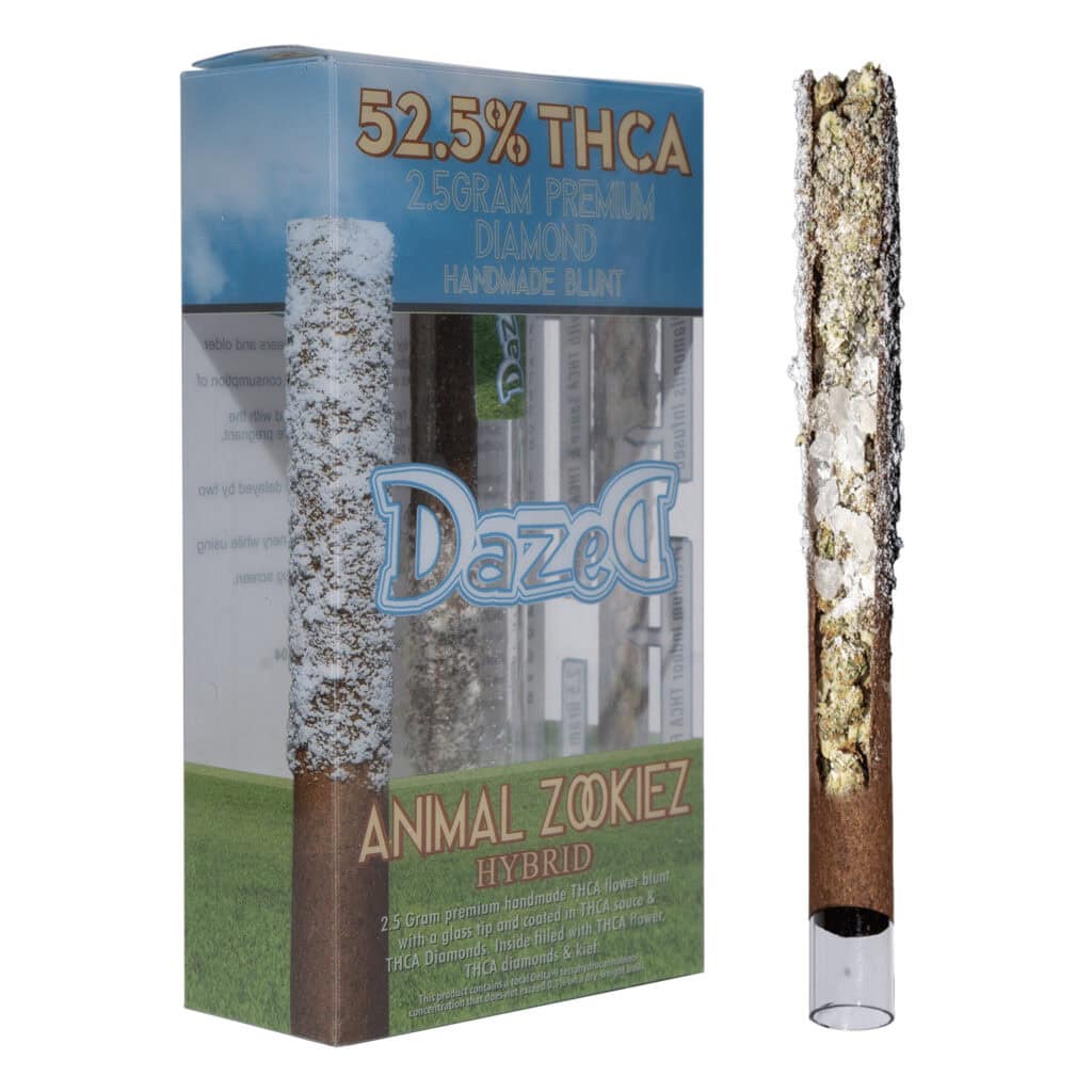 Dazed THCa Diamond Pre-Roll 2.5g Animal Zookies