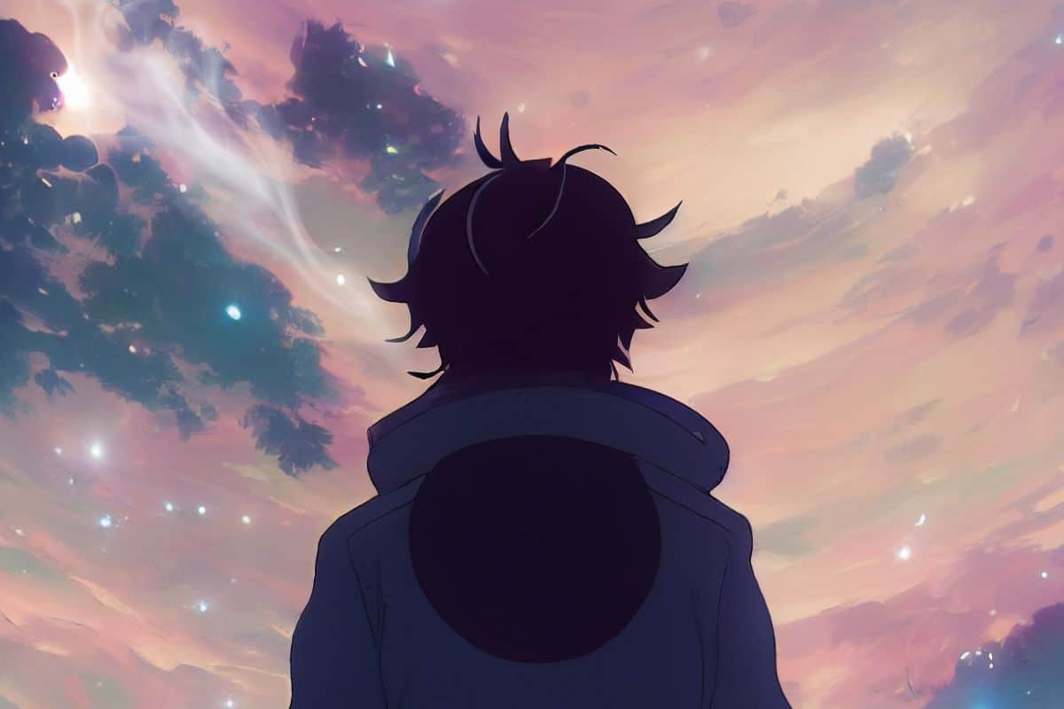 Anime smoking weed
