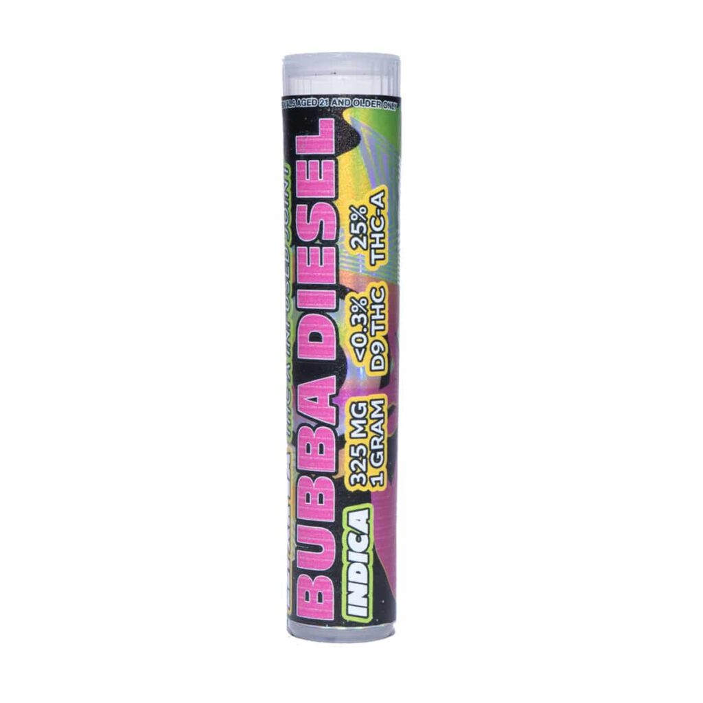 Bubba Diesel Elyxr LA THCA Infused Joint