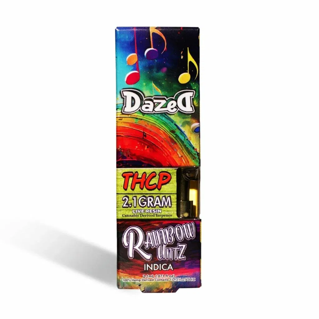 Dazed THCP Cartridge 2.1g Rainbow Untz