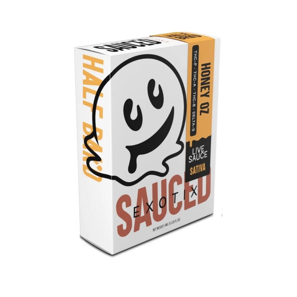 Half Bak’d Sauce’d Exotix Disposables 4g Honey Oz - Sativa
