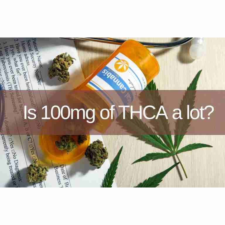 Is 100mg of delta 8 THC a lot?
