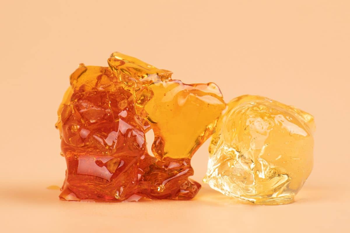Various forms of cannabis wax