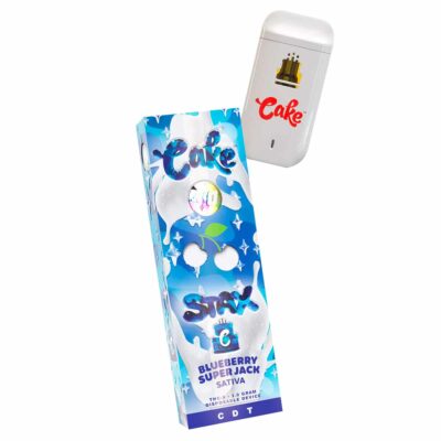 cake stax disposables 3g blueberry super jack