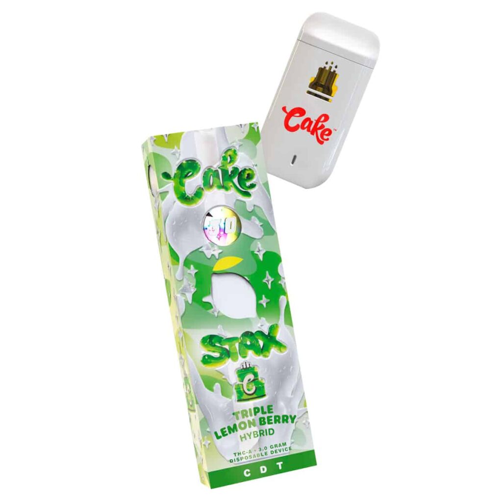 cake stax disposables 3g triple lemon berry