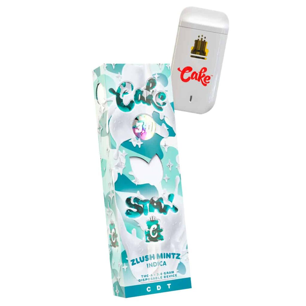cake stax disposables 3g zlush mintz