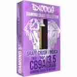 exodus diamond sauce collection cb9a cartridges 3.5g grape crush