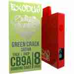 exodus diamond sauce collection cb9a disposables 8g green crack