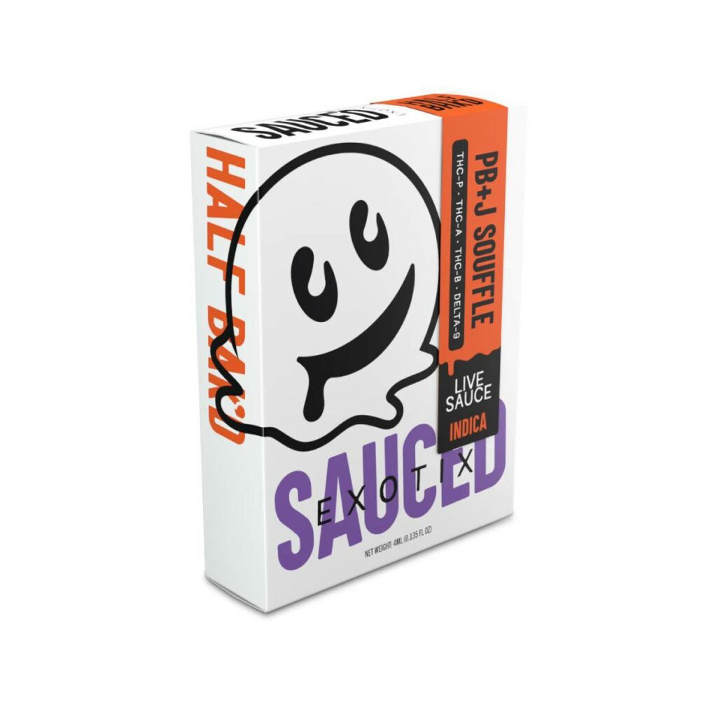 Half Bak’d Sauce’d Exotix Disposables 4g PB&J SoufFle