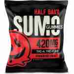 half bakd sumo gummies 420mg 2pcs strawberry frenzy