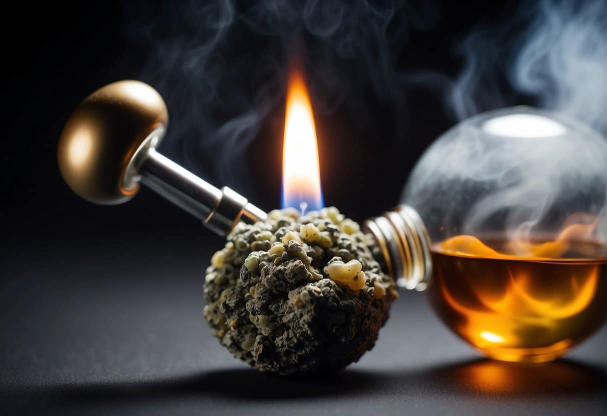 hitting moonrock cannabis