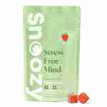 snoozy vegan thc gummies strawberry relief