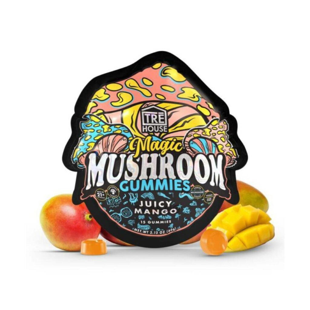 tre house magic mushroom gummies juicy mango