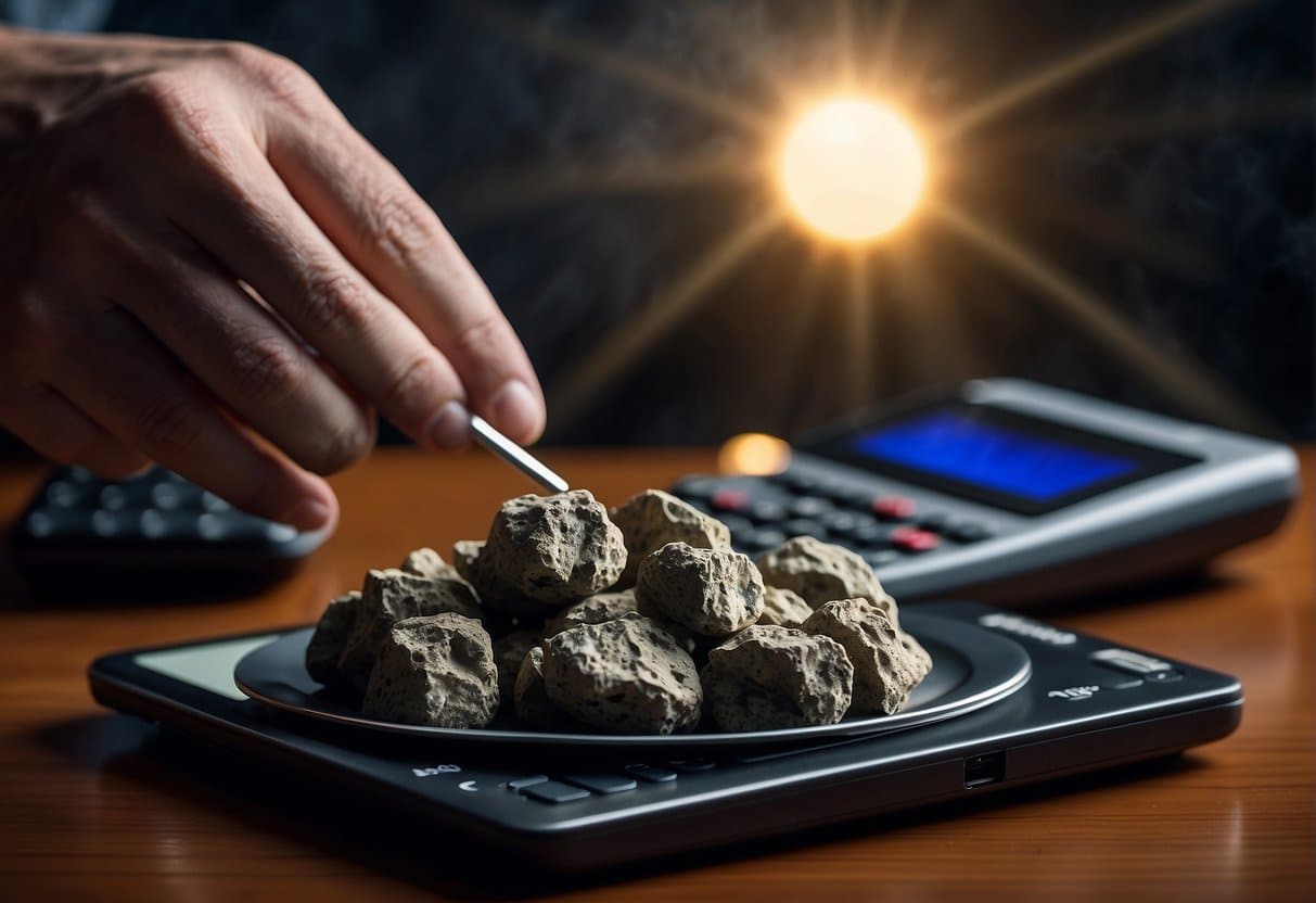 weight moon rock marijuana nuggets