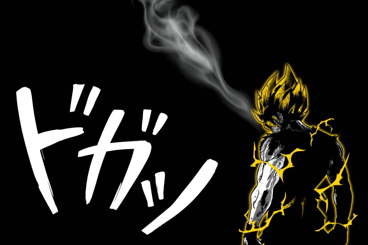 Anime character smoking weed