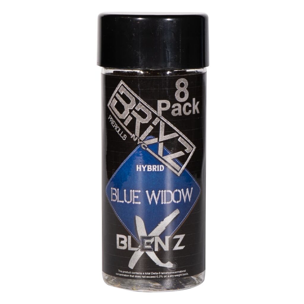 BRIXZ X Blenz Pre-Rolls 6g 8pk Blue Widow