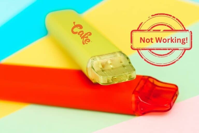 Cake disposables not working