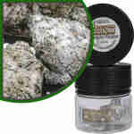 A jar of brizz powder with a jar of BRIXZ Blizzardz next to it.