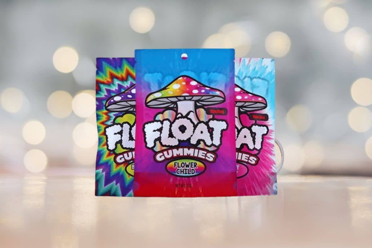 Float mushroom gummies coupon code banner