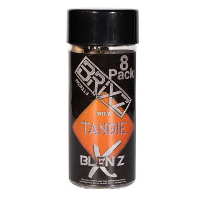A pack of BRIXZ X Blenz 8-Pack Pre-Rolls 6g.
