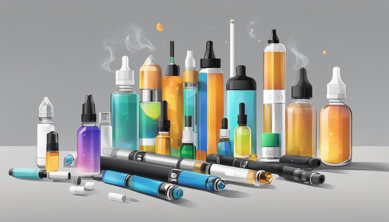 Various types of vape device and eliquids