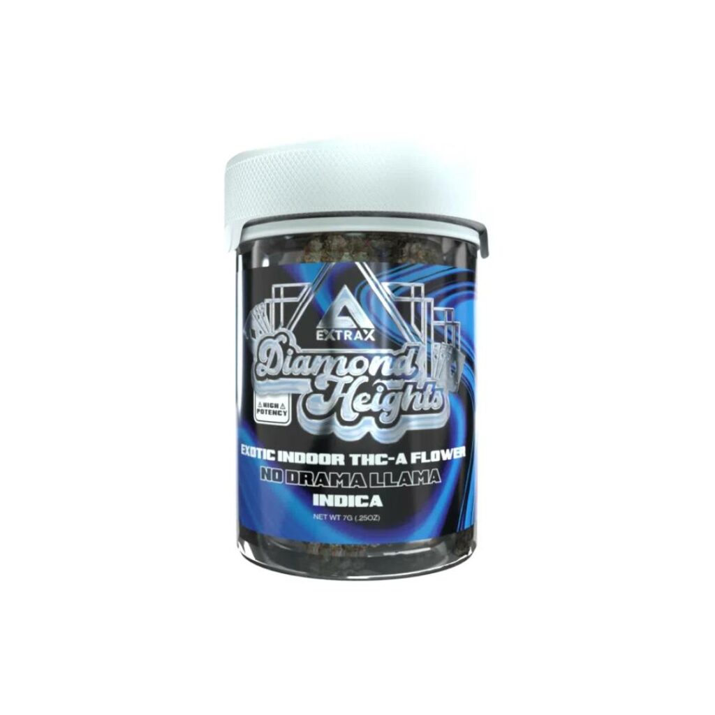 delta extrax diamond heights thca exotic flower 7g no drama llama